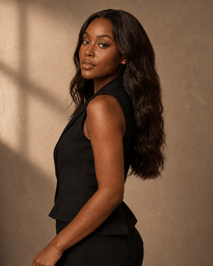 Luxeline Hair Bundle in 18-inch dark brown body wave
