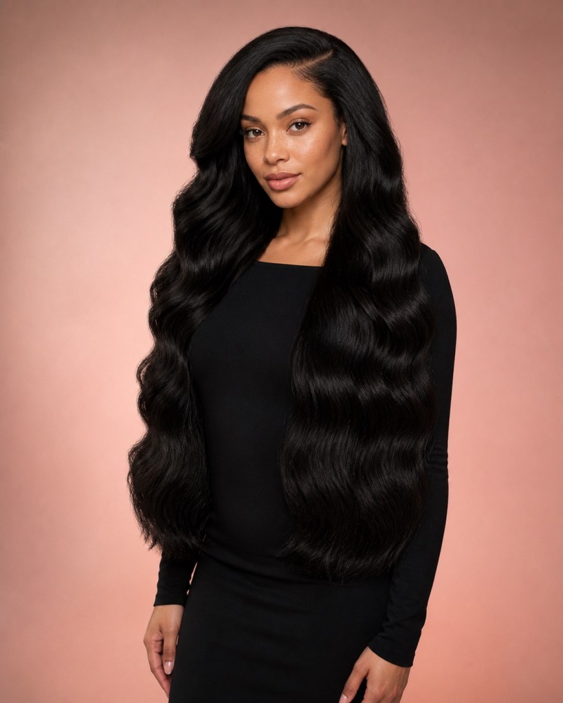Black Body Wave Human Hair Wig
