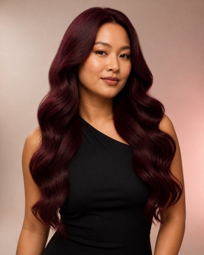 Burgundy Body Wave Human Hair Wig